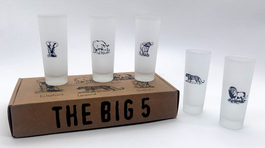 The Big 5 Tequila Double Shot Frosted Set (B5-TDS SET[F])